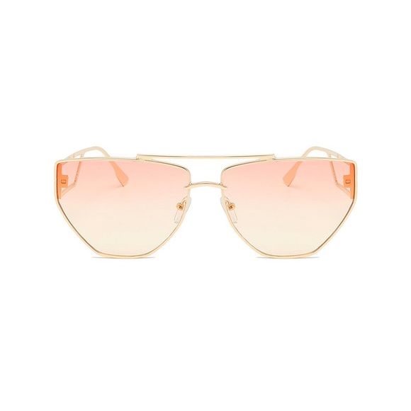 Pink Gradient Lens Sunglasses - Picture 4 of 4